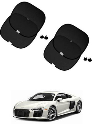 FKOK Side Window Sun Shade For Audi R8(Black)