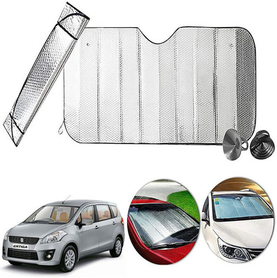AUTO PEARL Dashboard, Windshield Sun Shade For Maruti Suzuki Ertiga(Silver)