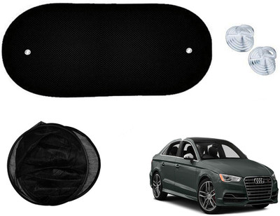 Automotive Prist Rear Window Sun Shade For Audi S3(Black)