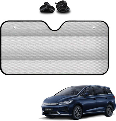 COSMOGEAR Windshield, Dashboard, Rear Window Sun Shade For BYD Universal For Car(Silver)