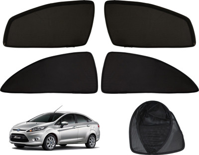 Magnetic Rear Window Sun Shade For Ford Fiesta(Black)
