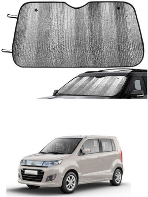 GONAMA Dashboard Sun Shade For Maruti Suzuki WagonR(Silver)