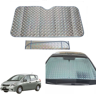 AUTO PEARL Dashboard, Windshield Sun Shade For Toyota Spacio(Grey)