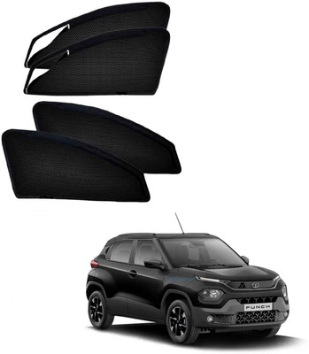 AuTO ADDiCT Side Window Sun Shade For Tata Paceman(Black)