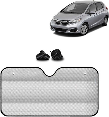 Kingsway Windshield, Dashboard Sun Shade For Honda Jazz(Silver)