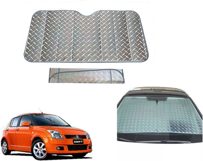 AUTO PEARL Dashboard, Windshield Sun Shade For Maruti Suzuki Swift(Grey)