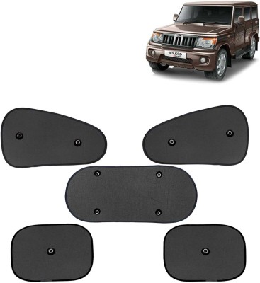 Kingsway Side Window, Rear Window, Windshield Sun Shade For Mahindra Bolero(Black)