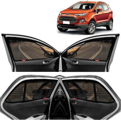 Kingsway Side Window, Rear Window Sun Shade For Ford Ecosport(Black)