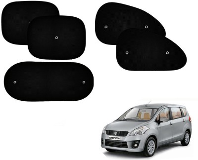 Automotive Prist Side Window Sun Shade For Maruti Suzuki Ertiga(Black)