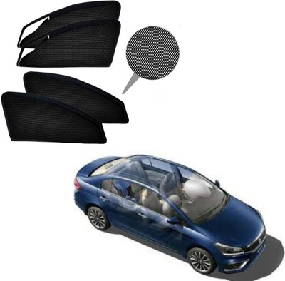 RAKRISH Rear Window, Side Window Sun Shade For Maruti Suzuki Ciaz(Black)