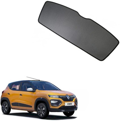 PAHWAAL Rear Window Sun Shade For Renault Kwid(Black)