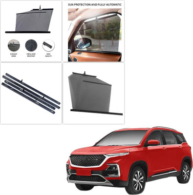 SS FOR YOUR SMART NEEDS Side Window Sun Shade For MG Hector(Black)
