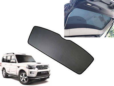 AUTO PEARL Rear Window Sun Shade For Mahindra Scorpio(Black)