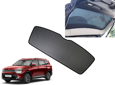 AUTO PEARL Rear Window Sun Shade For Kia Carens(Black)