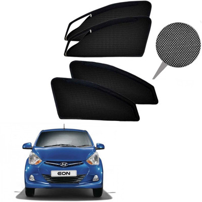 RAKRISH Rear Window, Side Window Sun Shade For Hyundai Eon(Black)