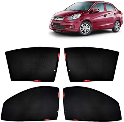 Kingsway Side Window, Rear Window Sun Shade For Honda Amaze(Black)