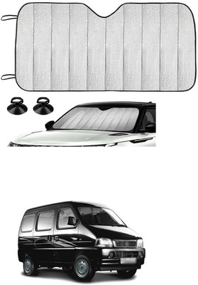GONAMA Windshield Sun Shade For Maruti Suzuki Versa(Silver)