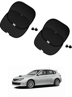 FKOK Side Window Sun Shade For Universal For Car Impreza(Black)