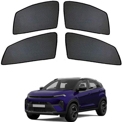 PEEPS STORE Rear Window Sun Shade For Tata Nexon(Black)