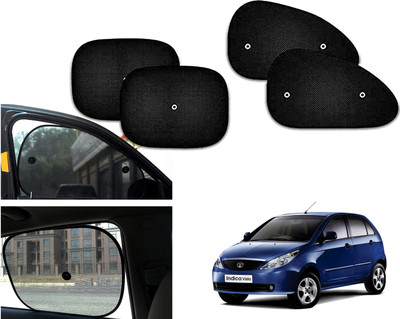 PEEPS STORE Side Window Sun Shade For Tata Indica Vista(Black)