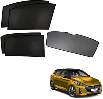 KOZDIKO Side Window, Rear Window Sun Shade For Hyundai i20(Black)