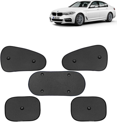 Kingsway Side Window, Rear Window, Windshield Sun Shade For BMW 5 Series(Black)
