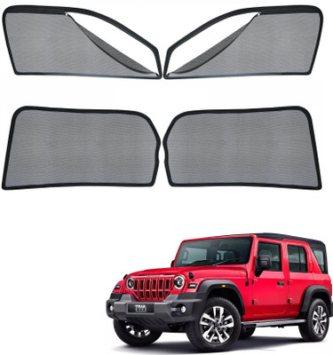 KOZDIKO Side Window Sun Shade For Mahindra(Black)