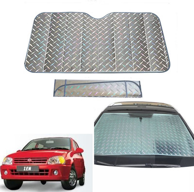 AUTO PEARL Dashboard, Windshield Sun Shade For Maruti Suzuki Zen(Grey)
