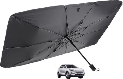 MOCKHE Windshield Sun Shade For MG ZS EV(Silver)