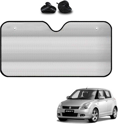 COSMOGEAR Windshield, Dashboard, Rear Window Sun Shade For Maruti Suzuki Swift(Silver)