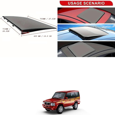 XZRTZ Sun Roof Sun Shade For Tata Universal For Car(Black)