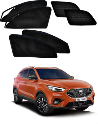 PEEPS STORE Side Window Sun Shade For MG Astor(Black)