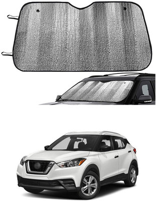 GONAMA Rear Window Sun Shade For Nissan Universal For Car(Silver)