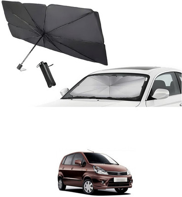 GONAMA Rear Window Sun Shade For Maruti Suzuki Universal For Car(Silver)