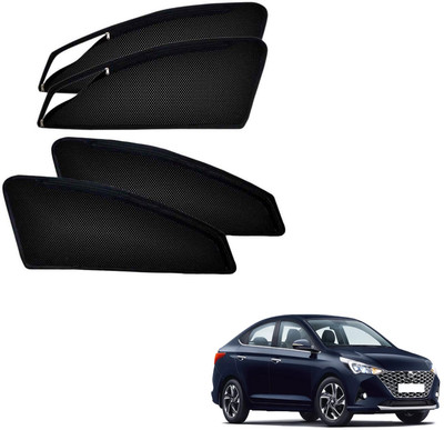 PEEPS STORE Side Window Sun Shade For Maruti Suzuki Verna(Black)