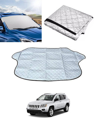 RKPSP Windshield Sun Shade For Jeep Compass(Silver)