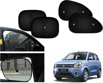 PEEPS STORE Side Window Sun Shade For Maruti Suzuki WagonR(Black)