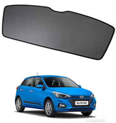 RAKRISH Rear Window Sun Shade For Hyundai Elite i20(Black)