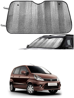 GONAMA Side Window Sun Shade For Maruti Suzuki Zen Estilo(Silver)