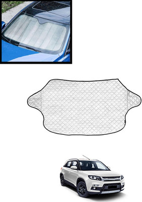 AYW Windshield Sun Shade For Maruti Suzuki Vitara Brezza(Silver)