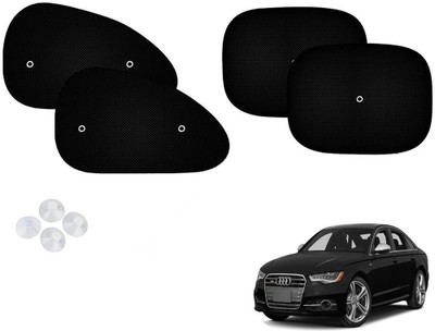 Automotive Prist Side Window Sun Shade For Audi S6(Black)