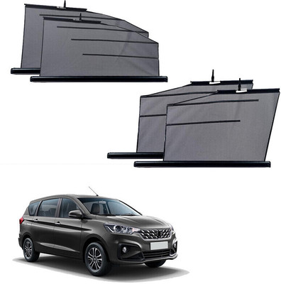 SS FOR YOUR SMART NEEDS Side Window Sun Shade For Maruti Suzuki Ertiga(Black)