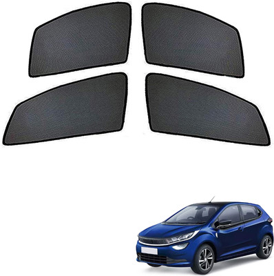 PEEPS STORE Side Window Sun Shade For Tata Altroz(Black)