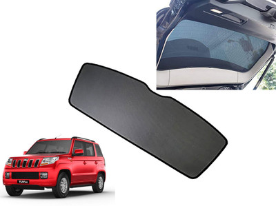 AUTO PEARL Rear Window Sun Shade For Mahindra TUV-300(Black)