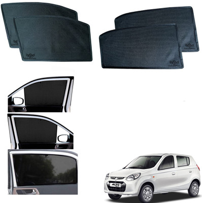 CuboDePlato Side Window Sun Shade For Maruti Suzuki Alto 800(Black)