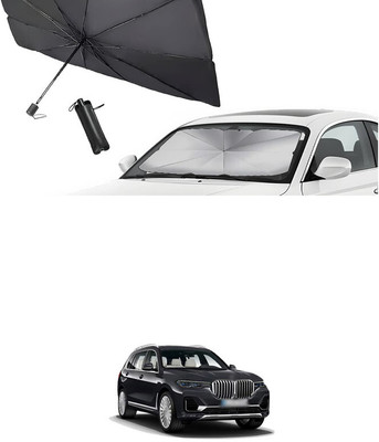 GONAMA Windshield Sun Shade For BMW Universal For Car(Silver)