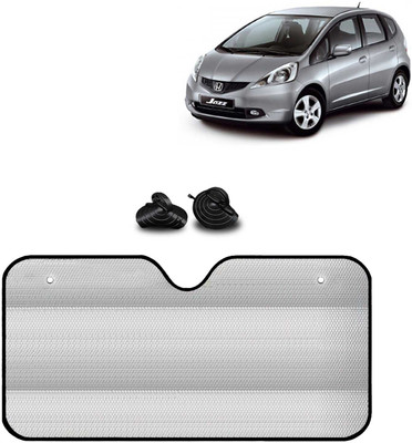 Kingsway Windshield, Dashboard Sun Shade For Honda Jazz(Silver)