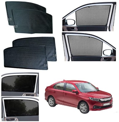 INSURE AUTOMOTIVE Side Window Sun Shade For Honda Amaze(Black)