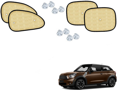 Automotive Prist Side Window Sun Shade For Mini Paceman(Beige)