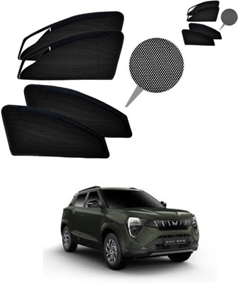 RAKRISH Rear Window, Side Window Sun Shade For Mahindra(Black)